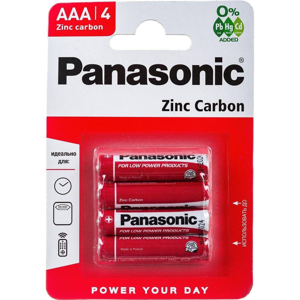 Панасоник R03 Zinc Carbon