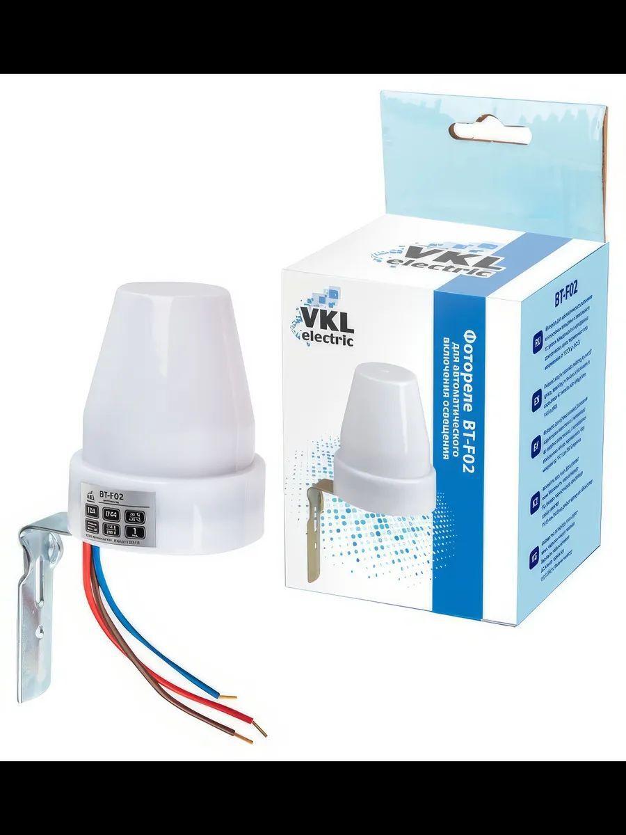 Фотореле 10А VKL-electric (2200Вт)IP44