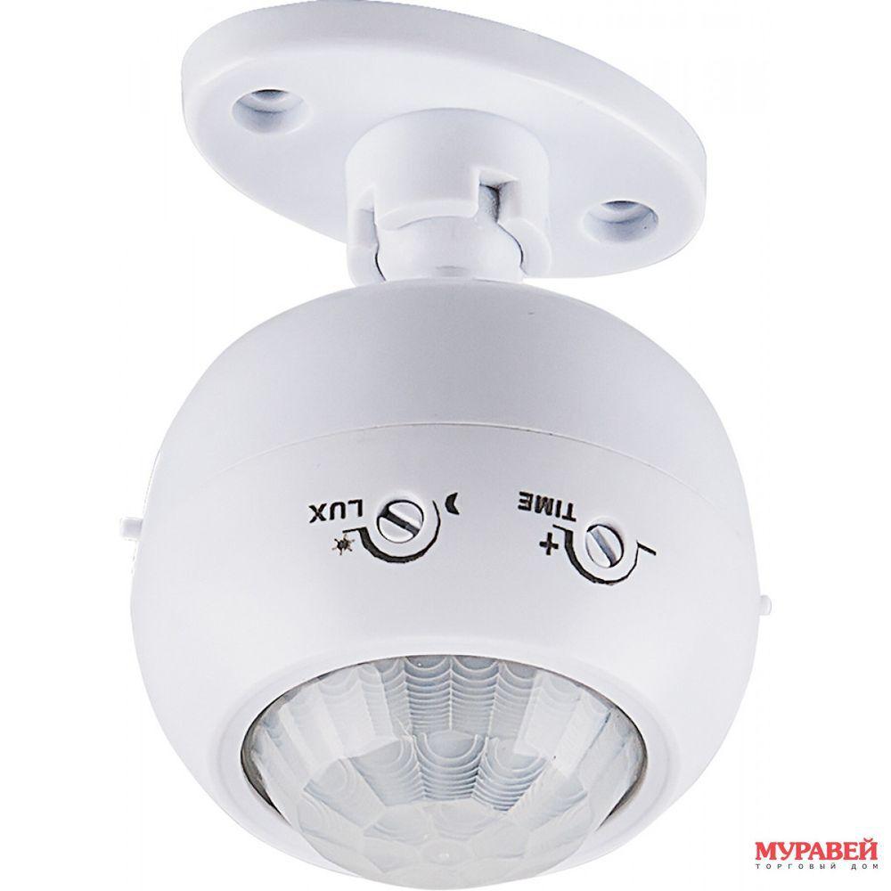Датчик движ Feron SEN16 1200W 8м 360* 230V верт бел