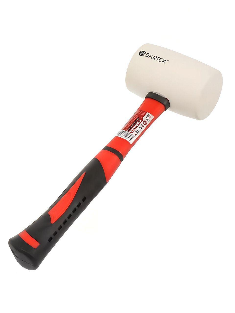 Киянка 680г BARTEX фибергл ручка белая